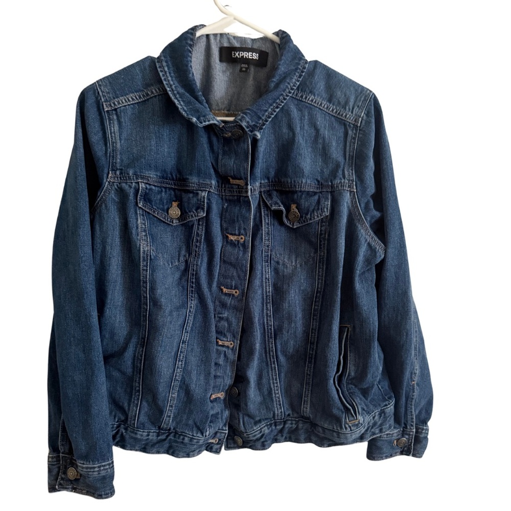 Express Blue Denim Jean Jacket